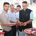 भगद्वारीखाल इंटर कॉलेज में 30 लाख की लागत से बने टिन शेड का कैबिनेट मंत्री गणेश जोशी ने किया लोकार्पण