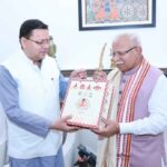मुख्यमंत्री धामी ने केंद्रीय ऊर्जा मंत्री से की मुलाकात, कई योजनाओं के लिए बजट की रखी मांग